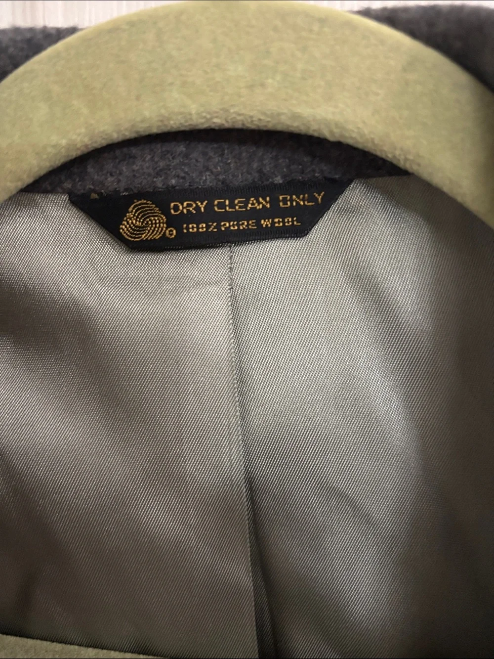Classic Men's Gray Camel Hair Wool Blazer